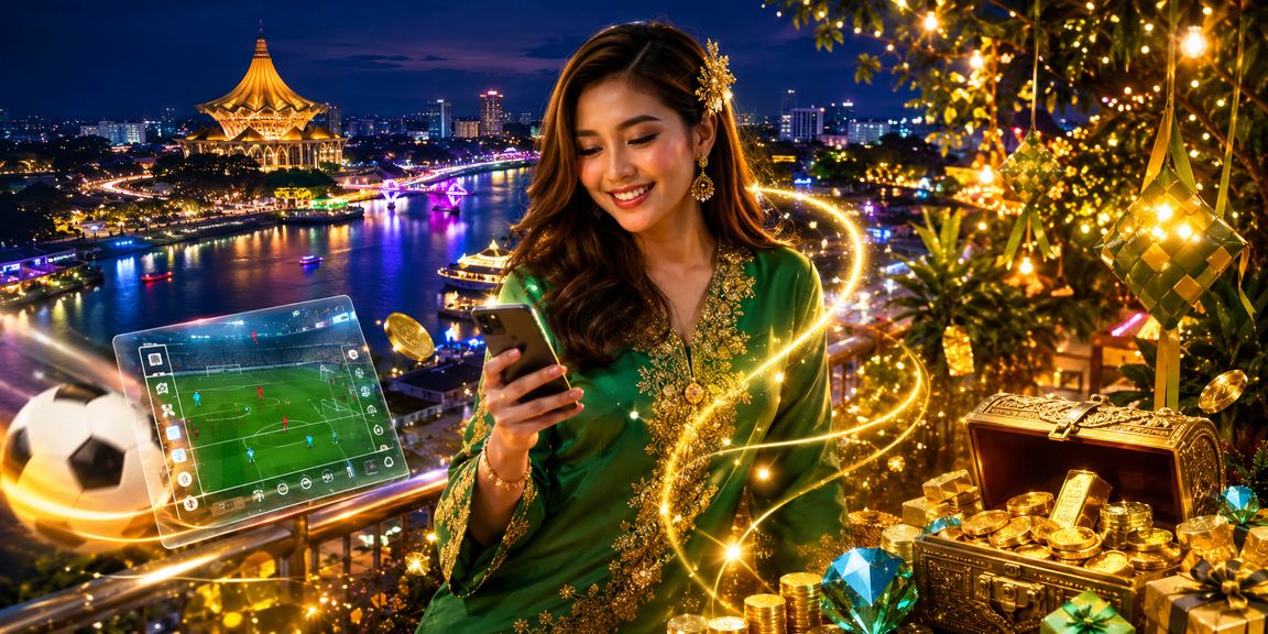 Pengguna menikmati hiburan bertanggungjawab di Kuching semasa Hari Raya melalui 3phase